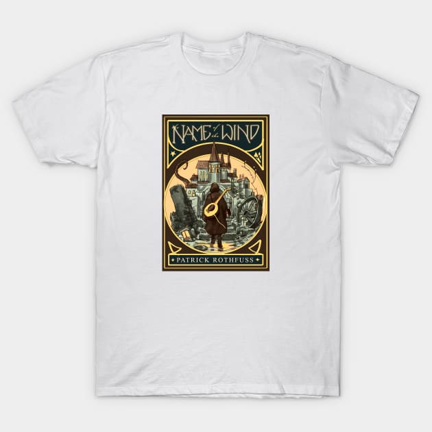 The Name Of The Wind Kvothe Art T-Shirt by chaxue